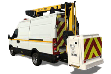 Car Hire Fulham - 12.5M Cherry Picker 3.5T - Van hire Fulham