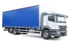 Car Hire Fulham - 26 Tonne Curtain Side Truck - Truck hire Fulham