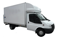 Car Hire Fulham - Ford Luton Box Tail Lift - Van hire Fulham